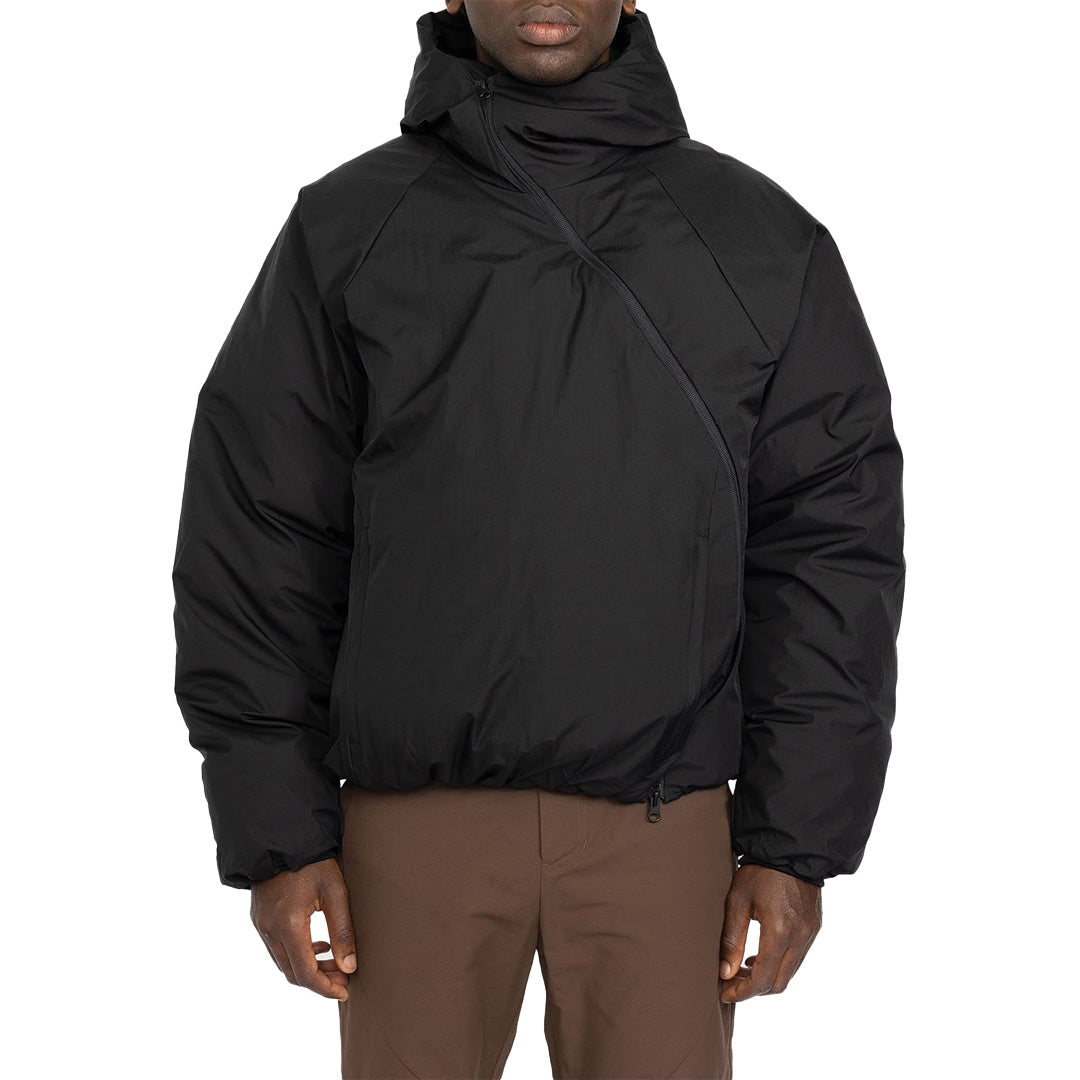 ASYMMETRIC PUFFER COAT