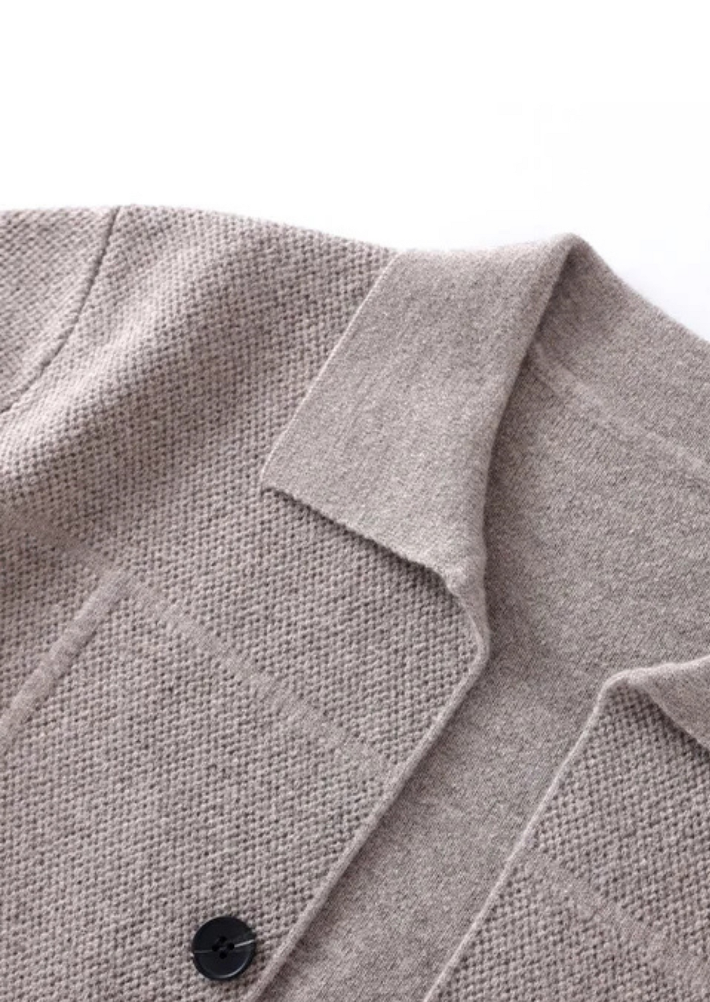CASHMERE BUTTON OVERSHIRT