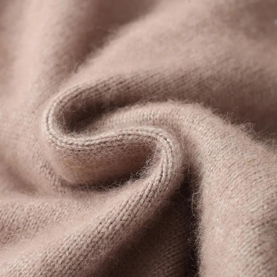 CASHMERE ZIP UP