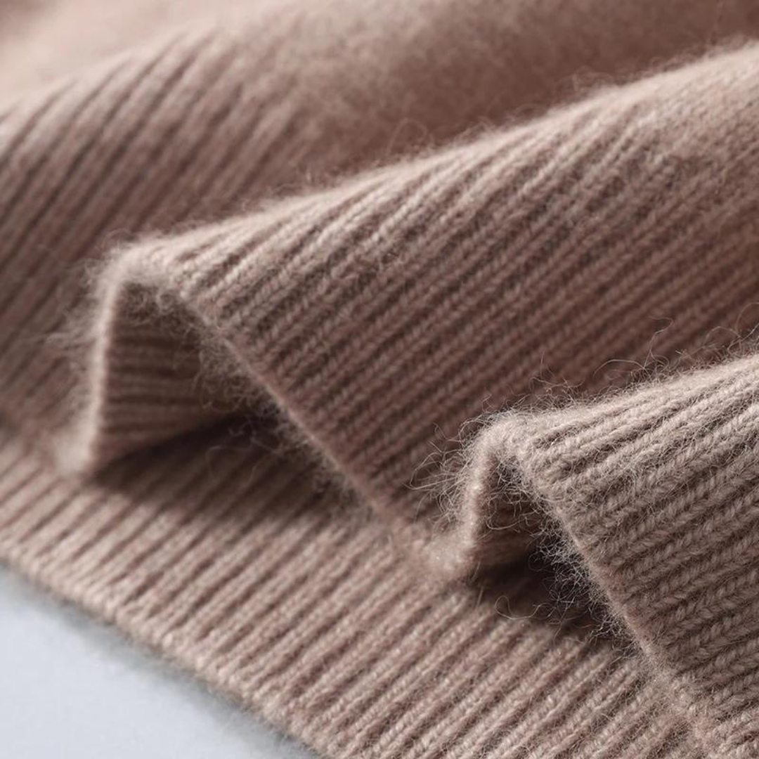 CASHMERE ZIP UP