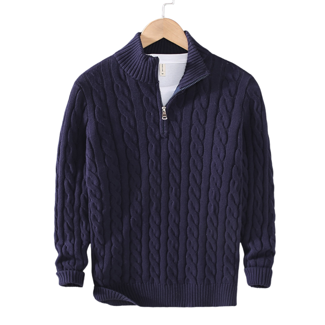 CONSTANCE - HALF ZIP SWEATER