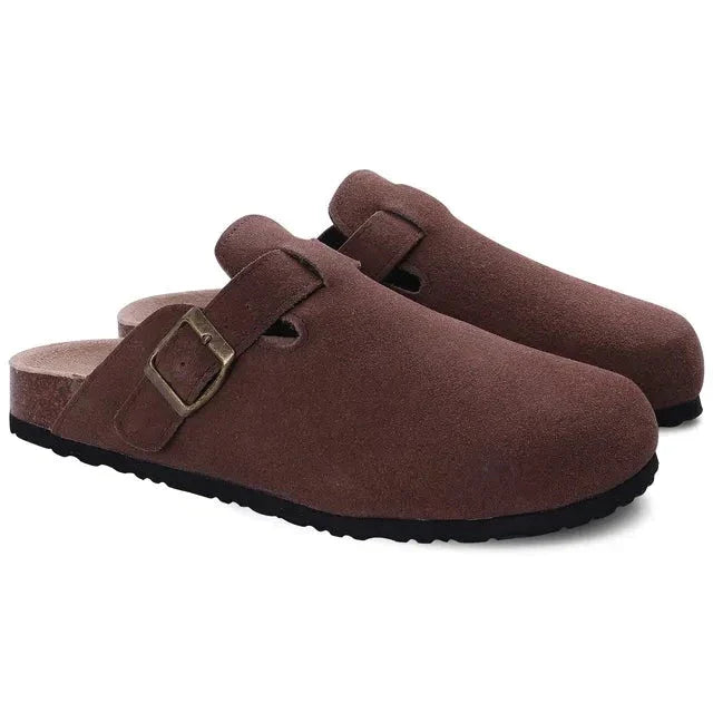 AVEREI SUEDE CLOGS