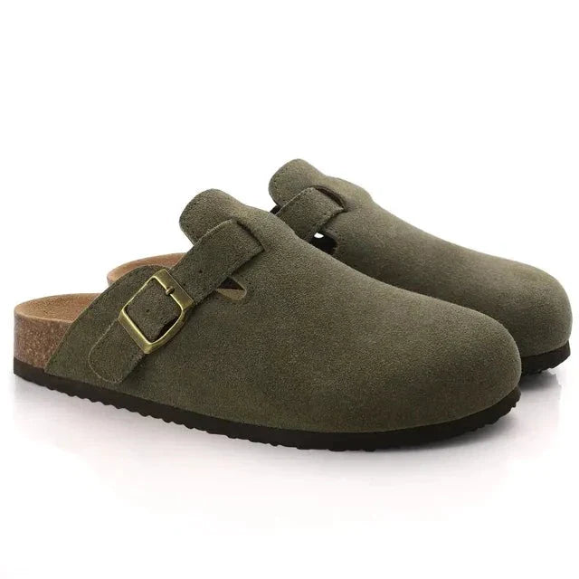 AVEREI SUEDE CLOGS