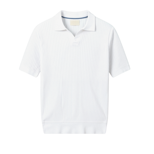 PISA - RIBBED COTTON POLO
