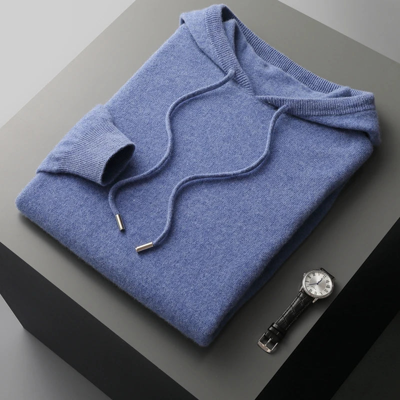CASHMERE HOODED SWEATER