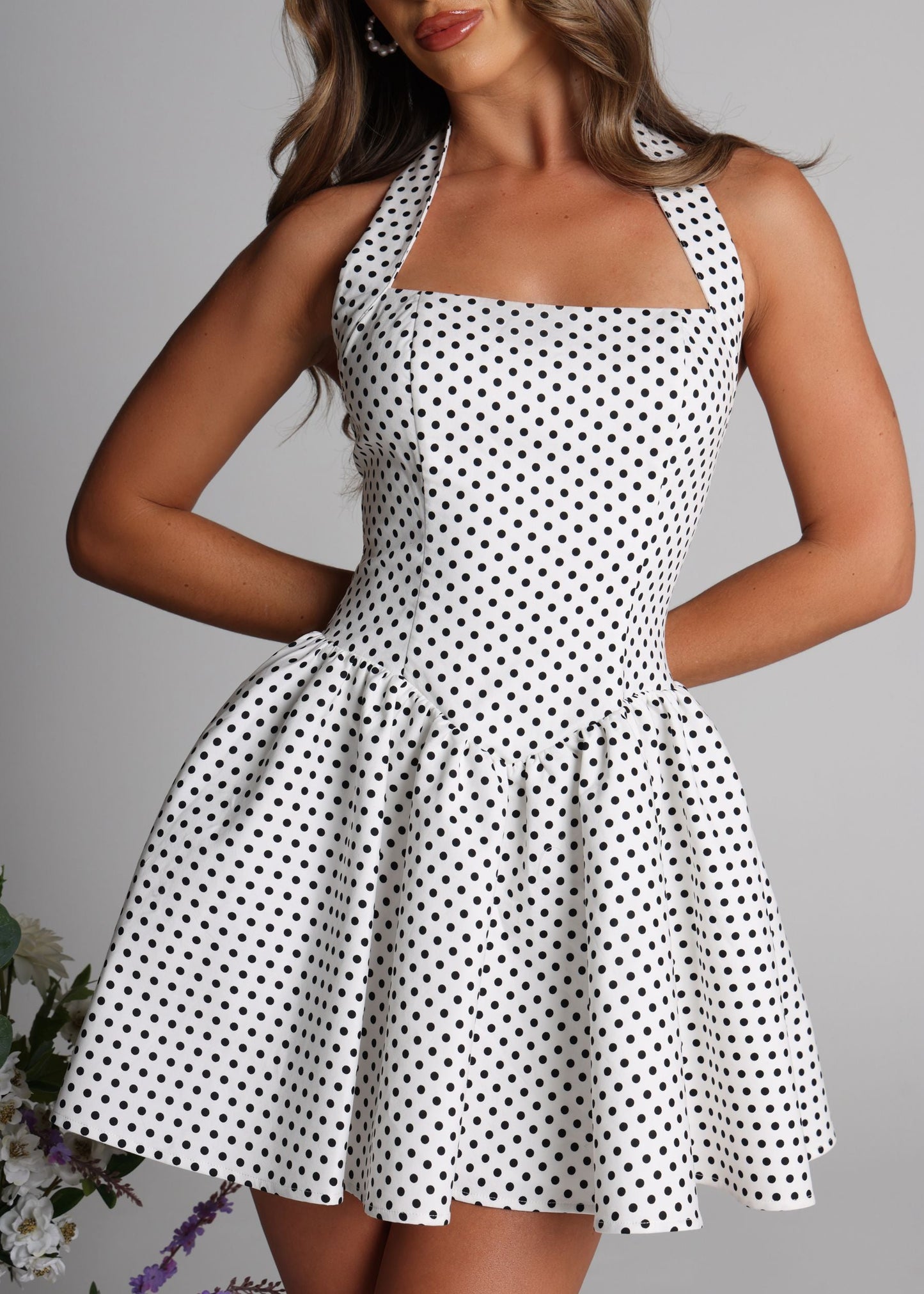 Lift You Up Polka Dot Mini Dress