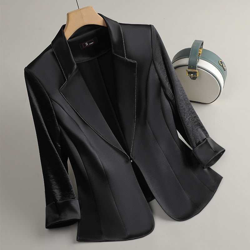 ALINA SILK BLAZER