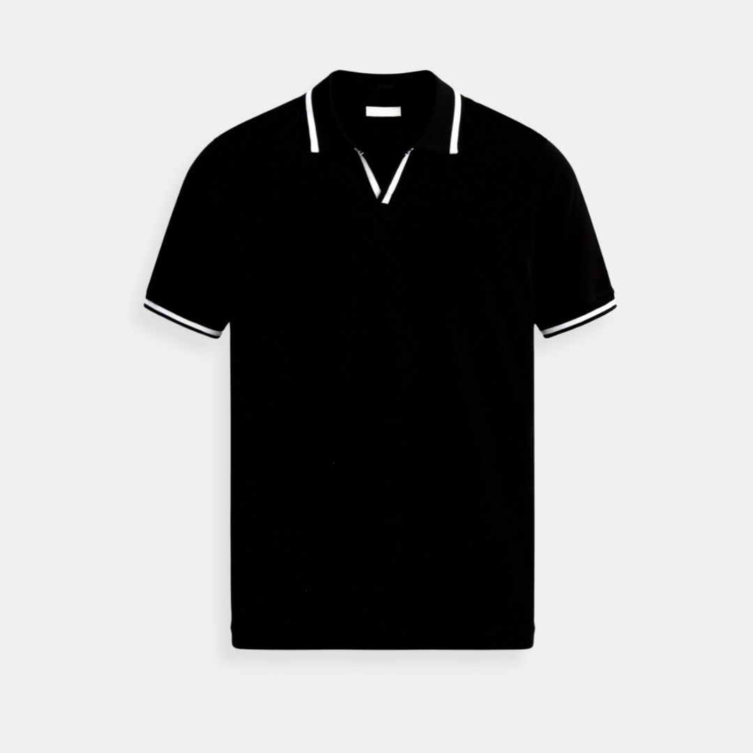 AVEREI CONTRAST SLIM FITTED POLO