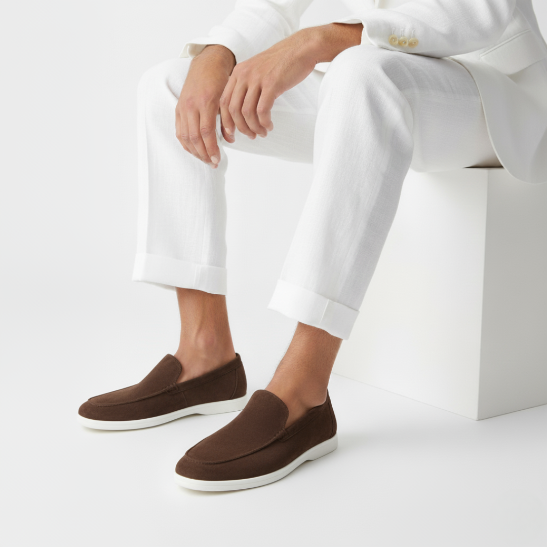 AVEREI SUEDE LOAFERS