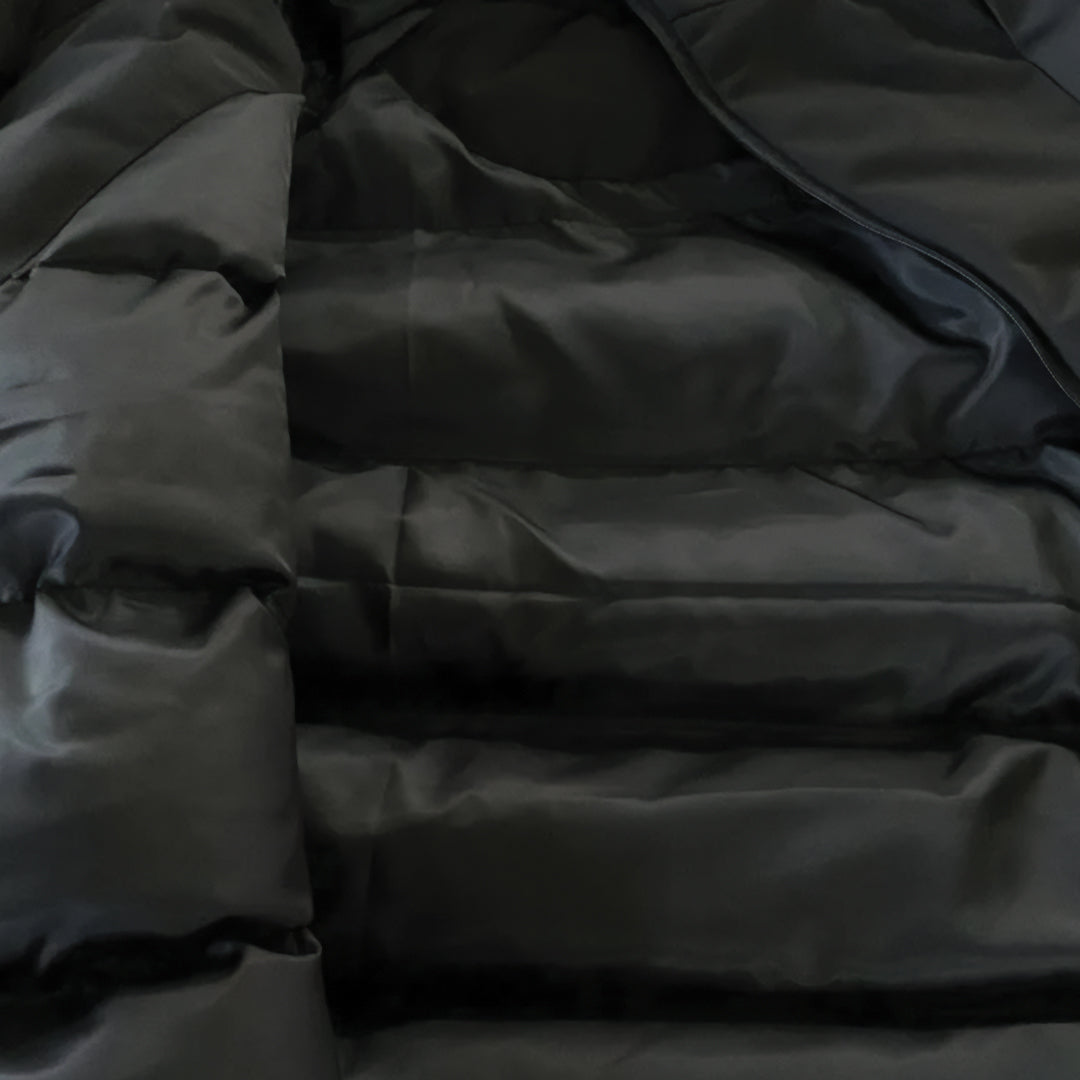 ASYMMETRIC PUFFER COAT