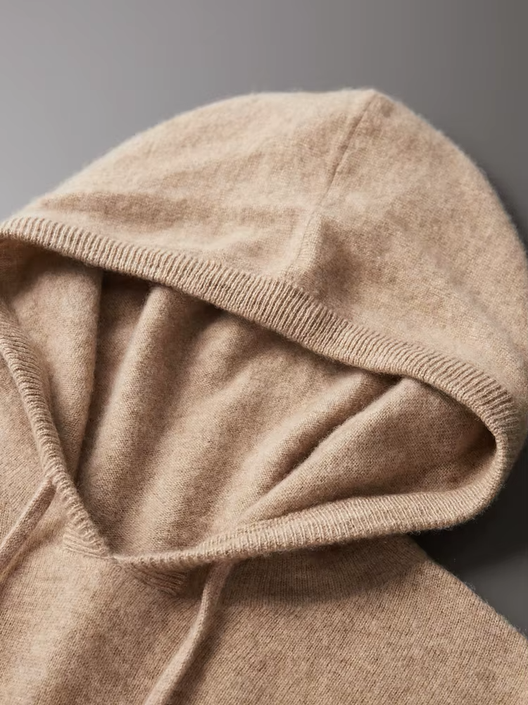 CASHMERE HOODED SWEATER