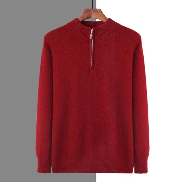 CASHMERE ZIP UP