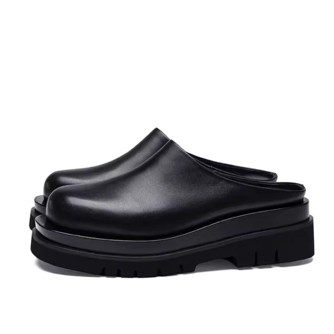 MELO LEATHER MULES