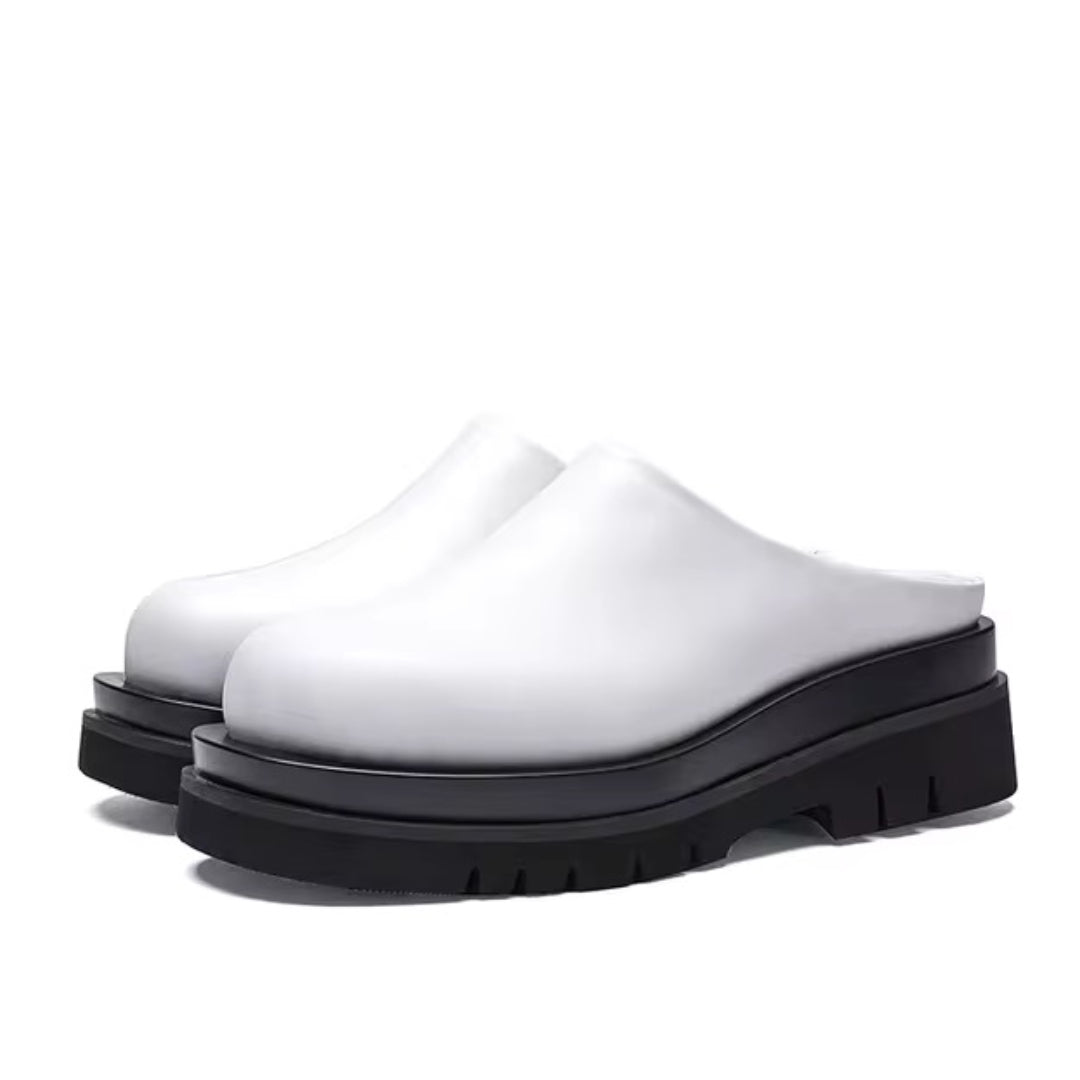 MELO LEATHER MULES
