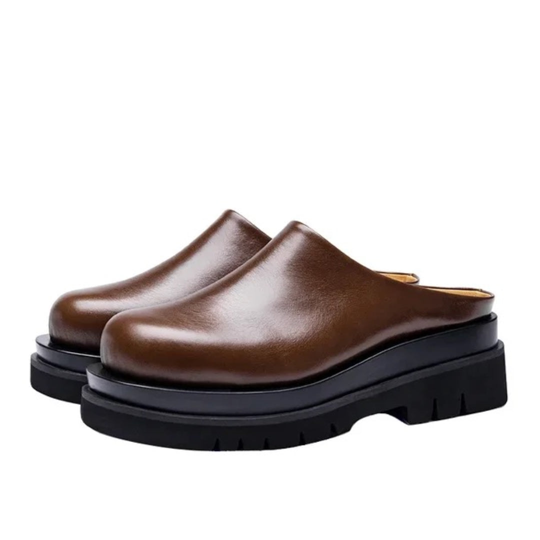 MELO LEATHER MULES