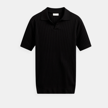 PISA - RIBBED COTTON POLO