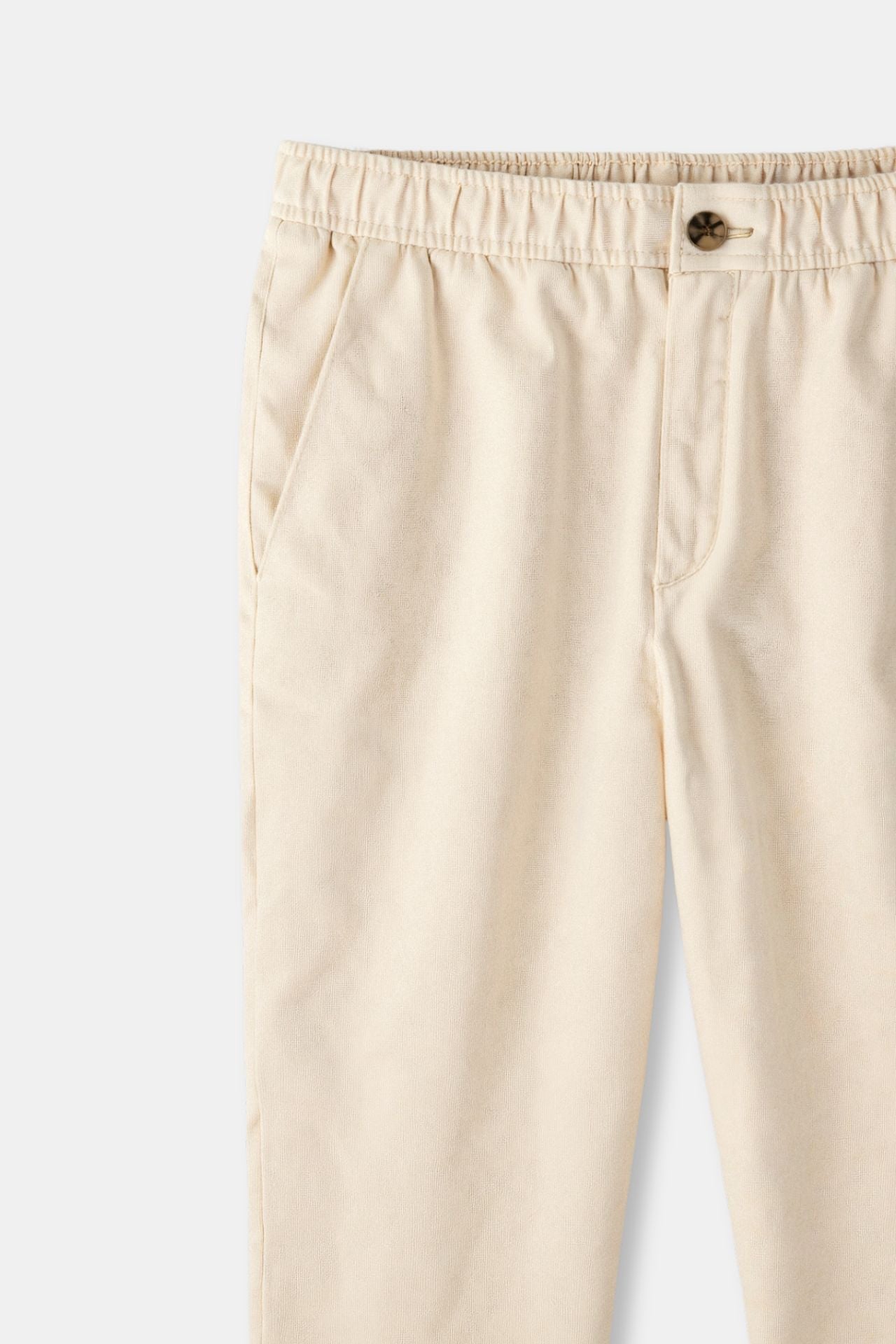 LINEN LOOSE PANTS (REGULAR FIT)