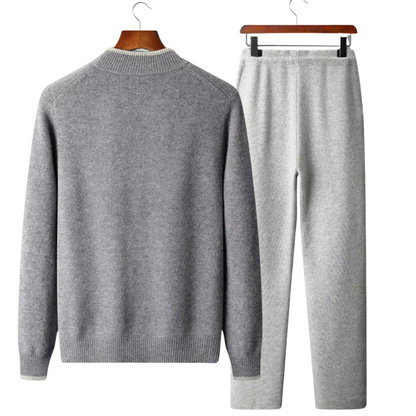 MERINO WOOL TWO TONE TRACKSUIT