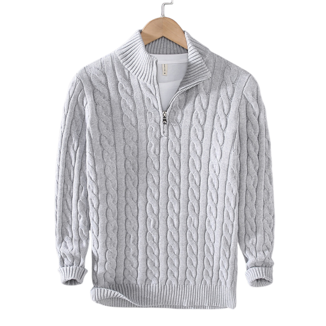 CONSTANCE - HALF ZIP SWEATER