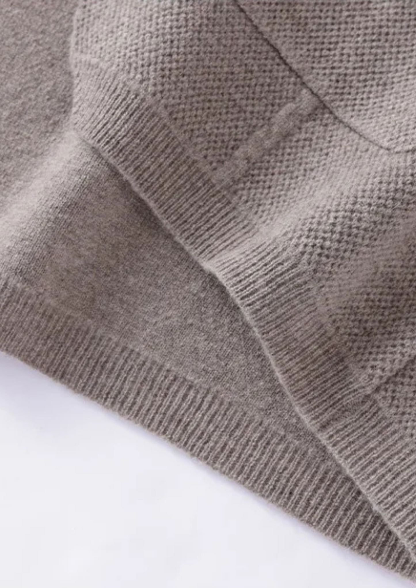 CASHMERE BUTTON OVERSHIRT