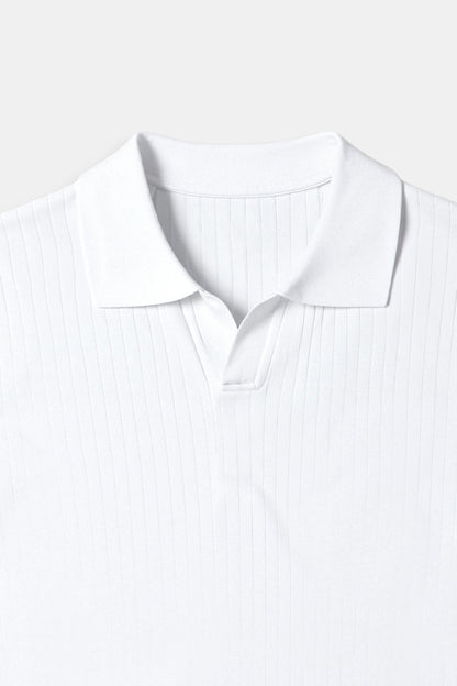PISA - RIBBED COTTON POLO