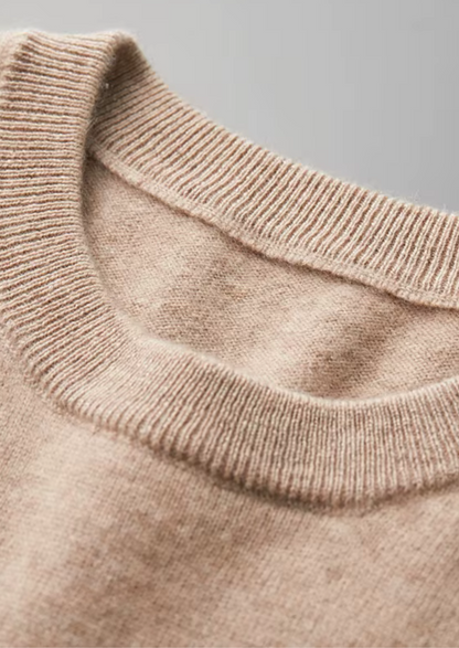 CASHMERE CLASSIC CREWNECK T-SHIRT