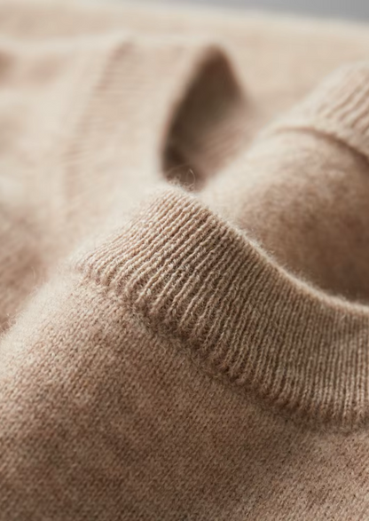CASHMERE CLASSIC CREWNECK T-SHIRT