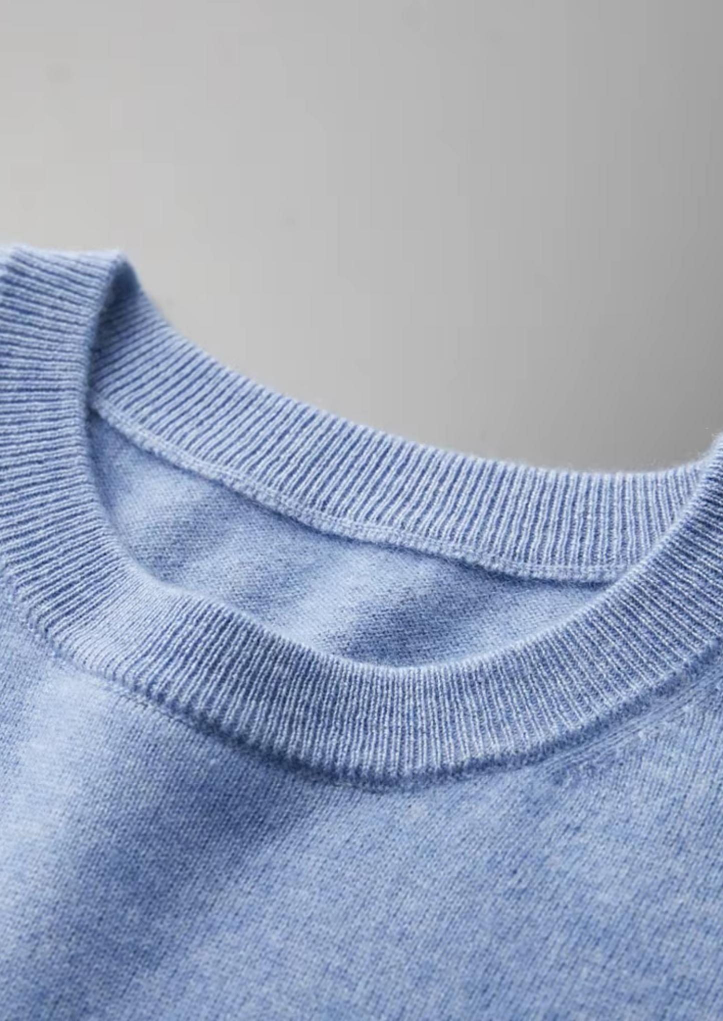 CASHMERE CLASSIC CREWNECK T-SHIRT