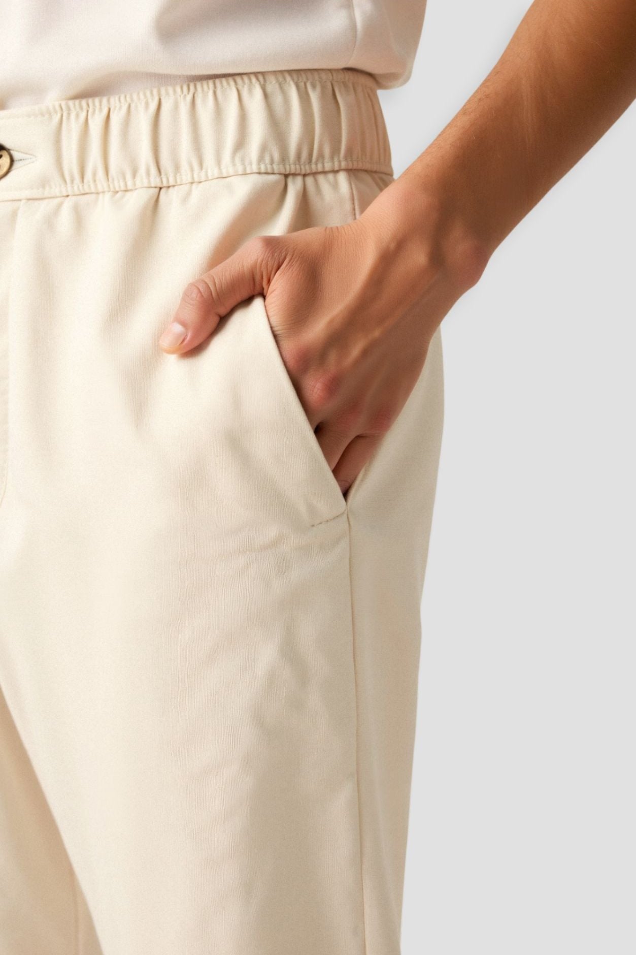 LINEN LOOSE PANTS (REGULAR FIT)