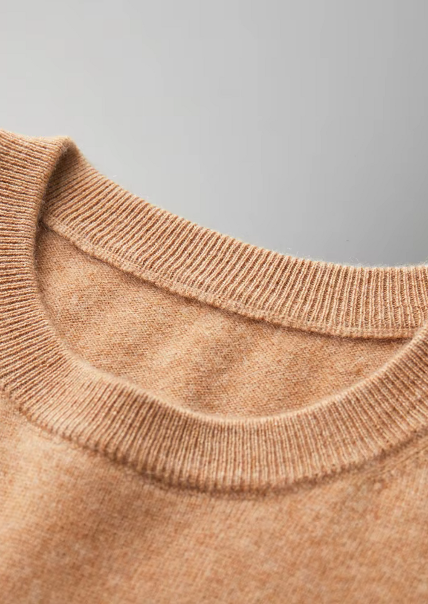 CASHMERE CLASSIC CREWNECK T-SHIRT
