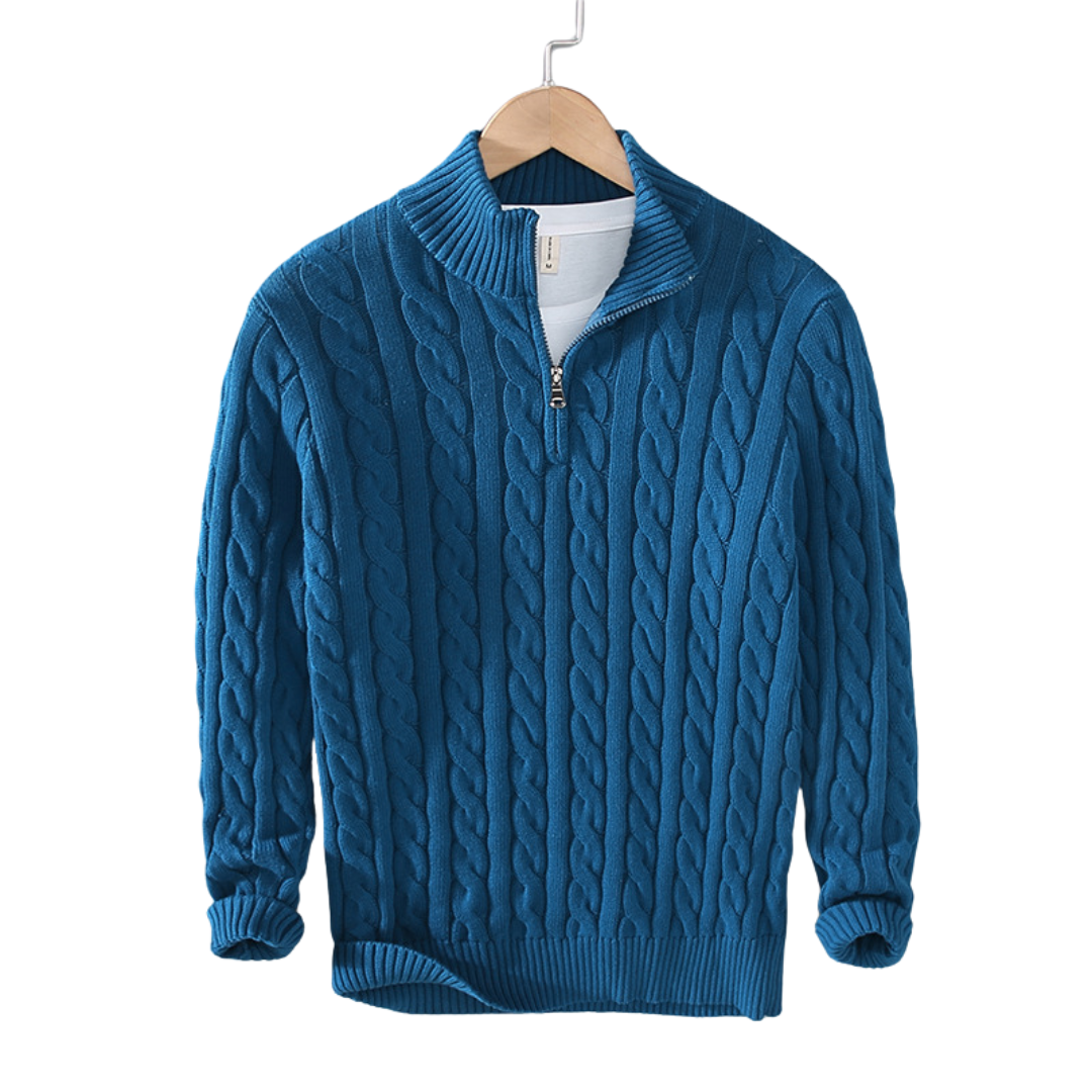 CONSTANCE - HALF ZIP SWEATER