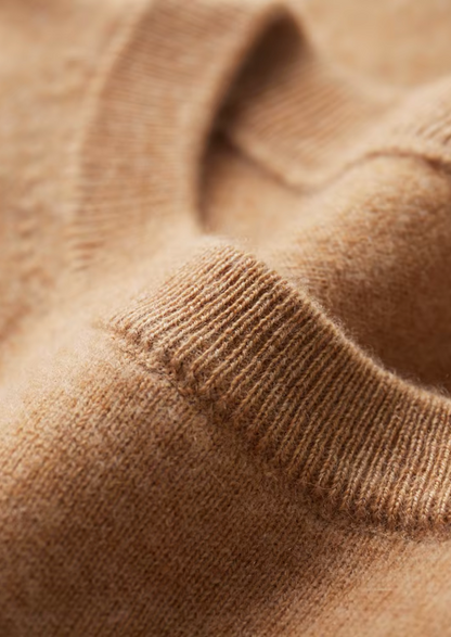 CASHMERE CLASSIC CREWNECK T-SHIRT