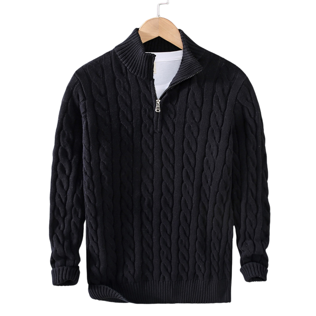 CONSTANCE - HALF ZIP SWEATER