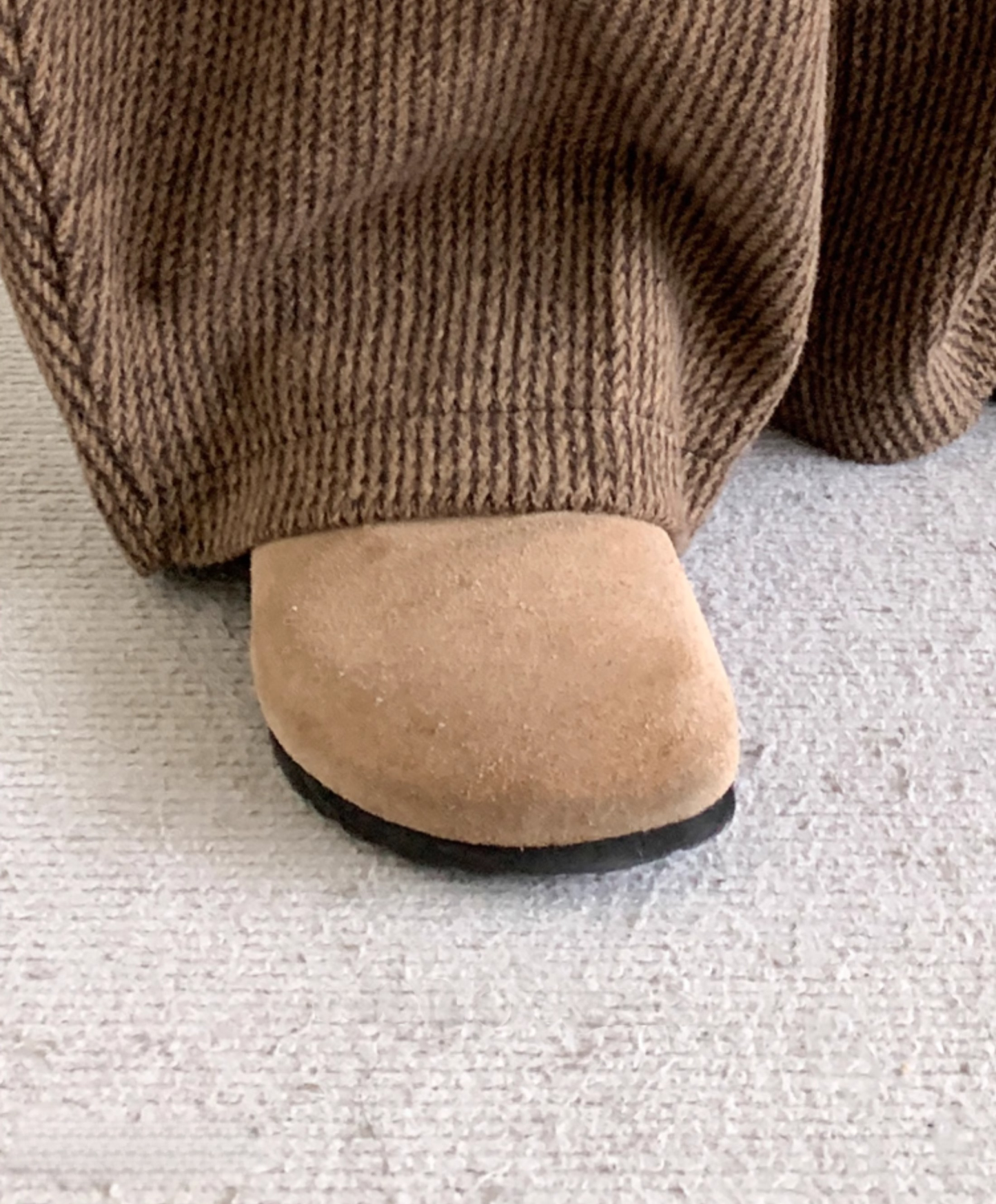 CORDUROY KNIT WAIST LOUNGE PANTS