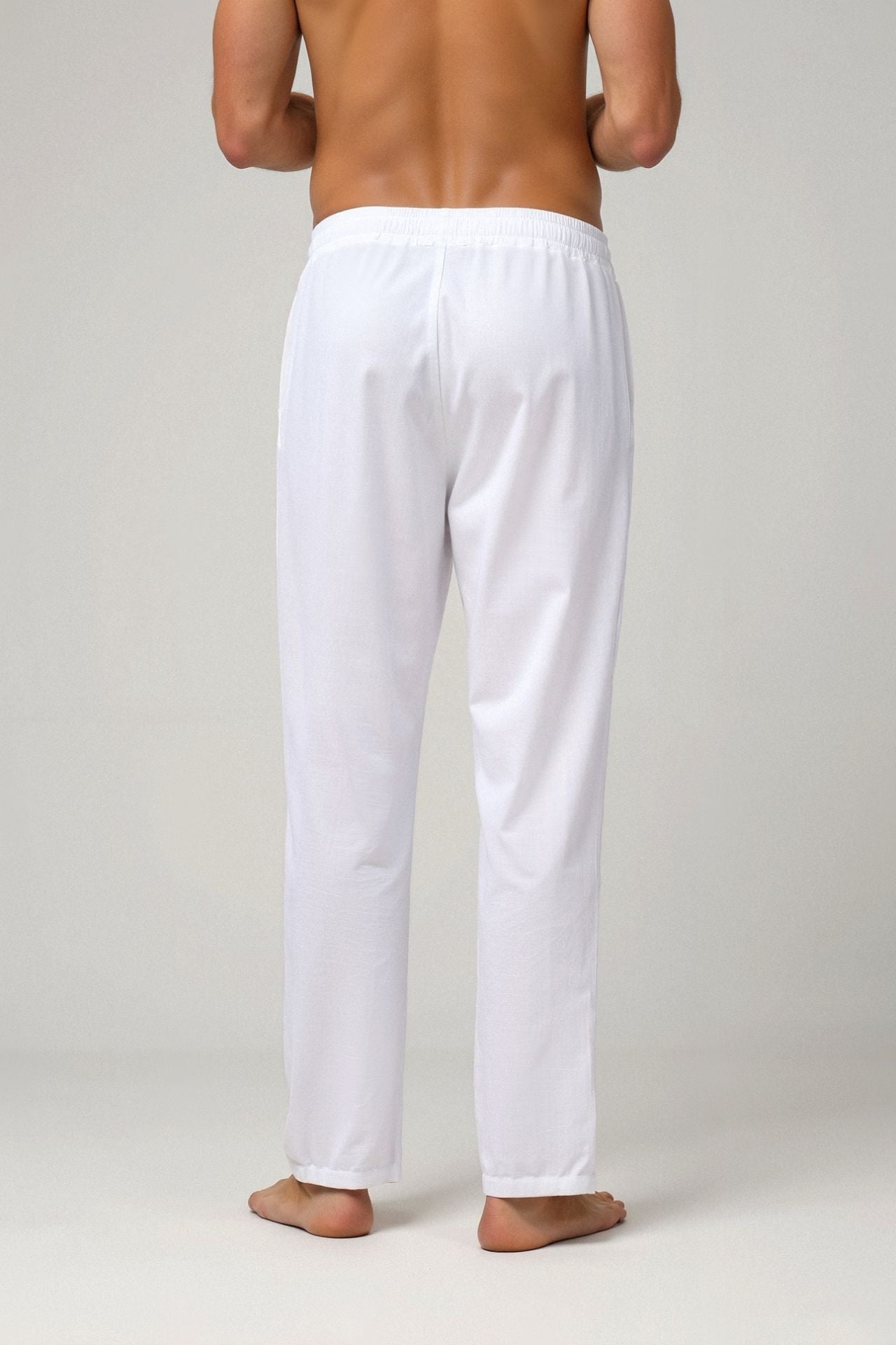 COTTON DRAWSTRING PANTS