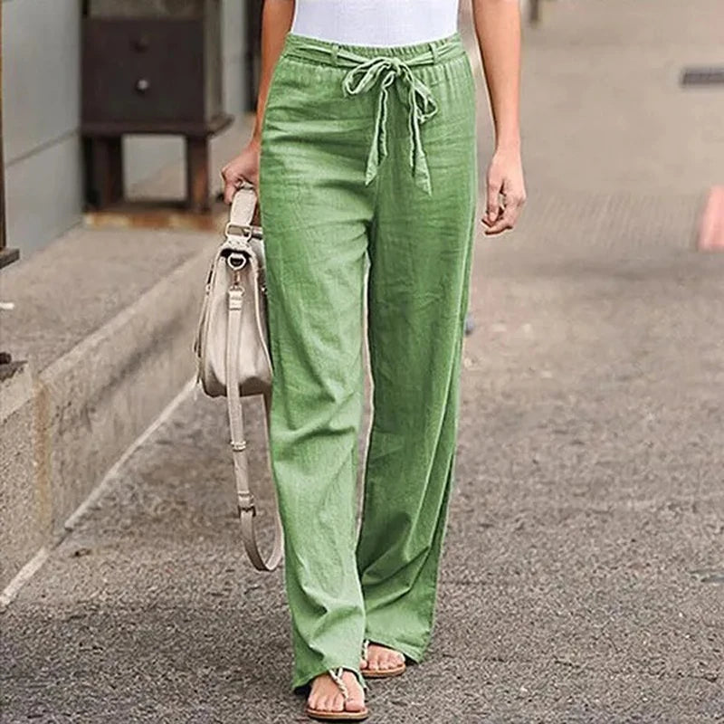 Linen Form Pants