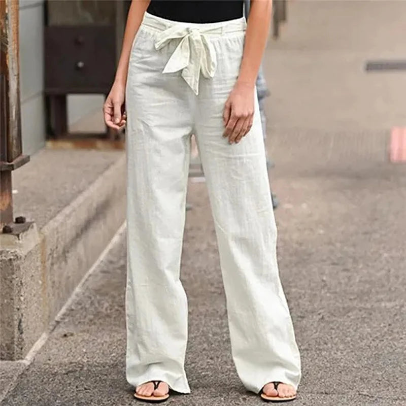 Linen Form Pants