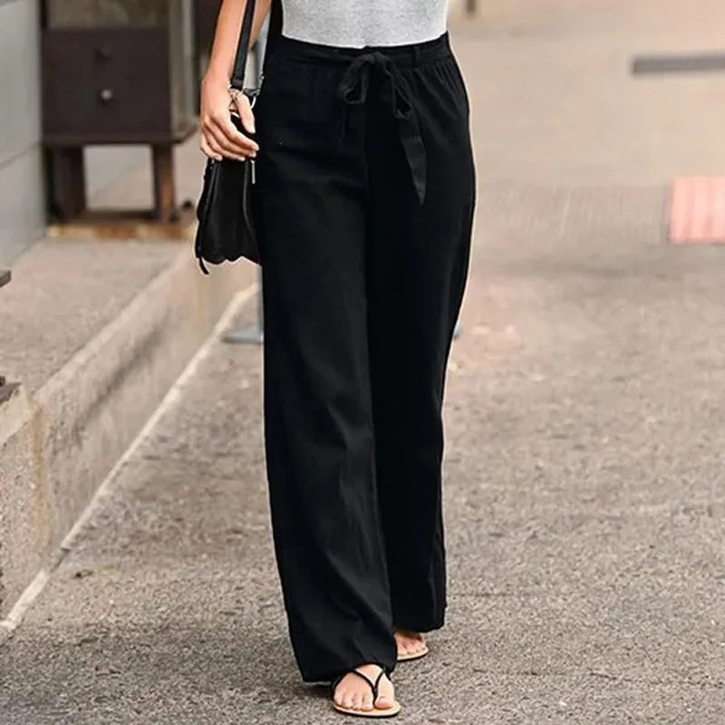 Linen Form Pants