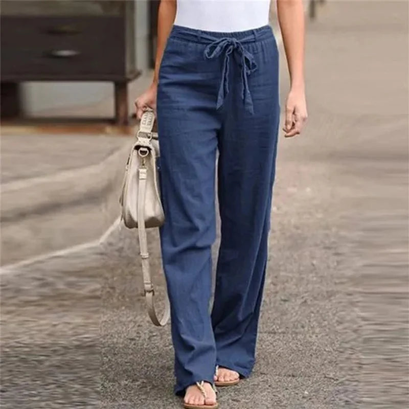 Linen Form Pants