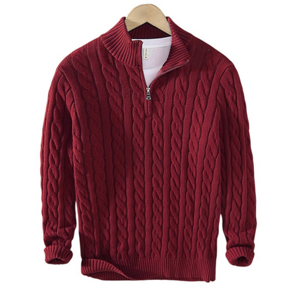 CONSTANCE - HALF ZIP SWEATER