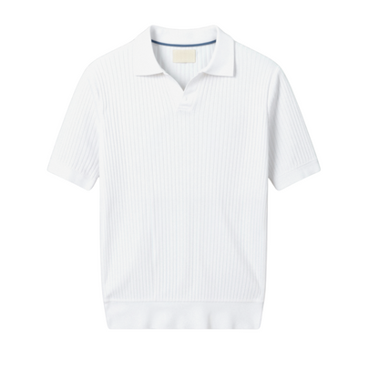 PISA - RIBBED COTTON POLO