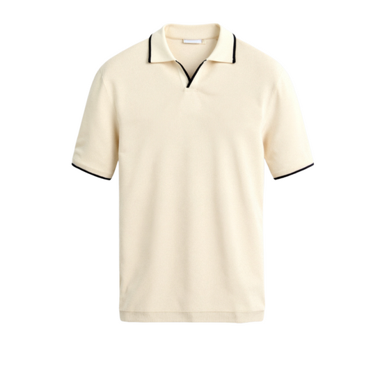 AVEREI CONTRAST SLIM FITTED POLO