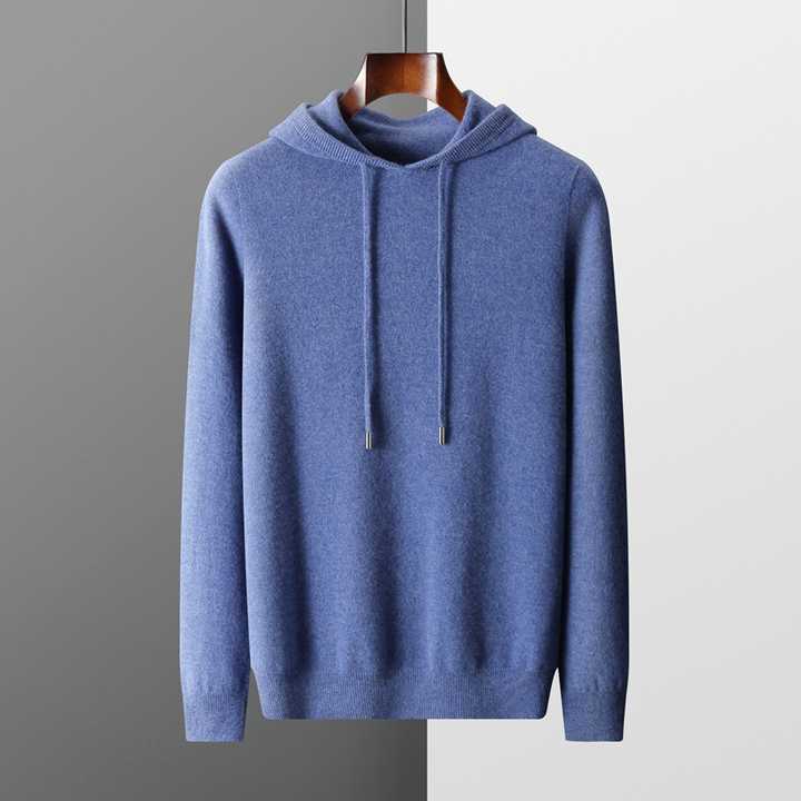 CASHMERE HOODED SWEATER