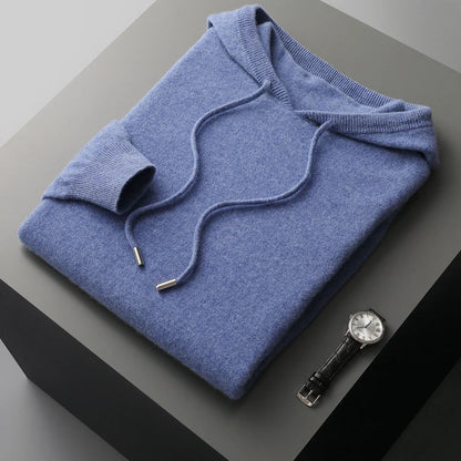CASHMERE HOODED SWEATER