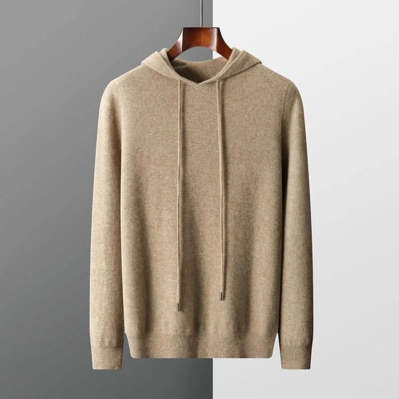 CASHMERE HOODED SWEATER
