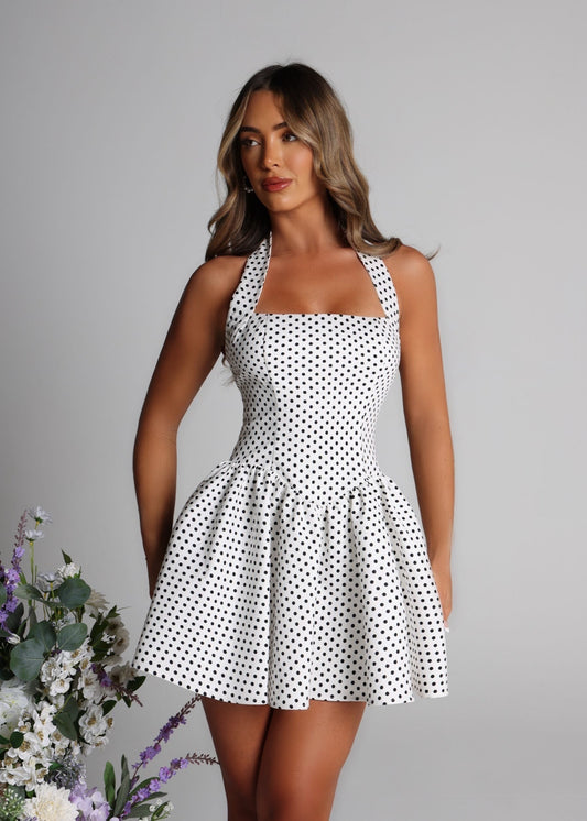 Lift You Up Polka Dot Mini Dress