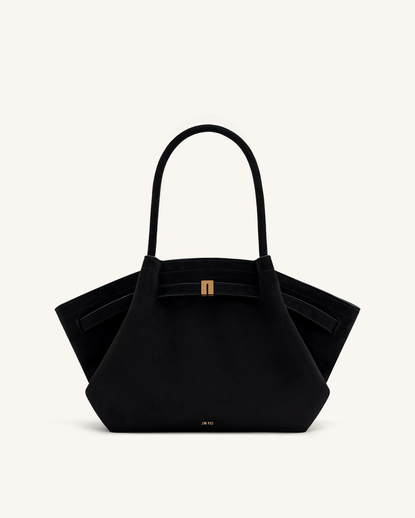 HANA MEDIUM FAUX SUEDE TOTE BAG