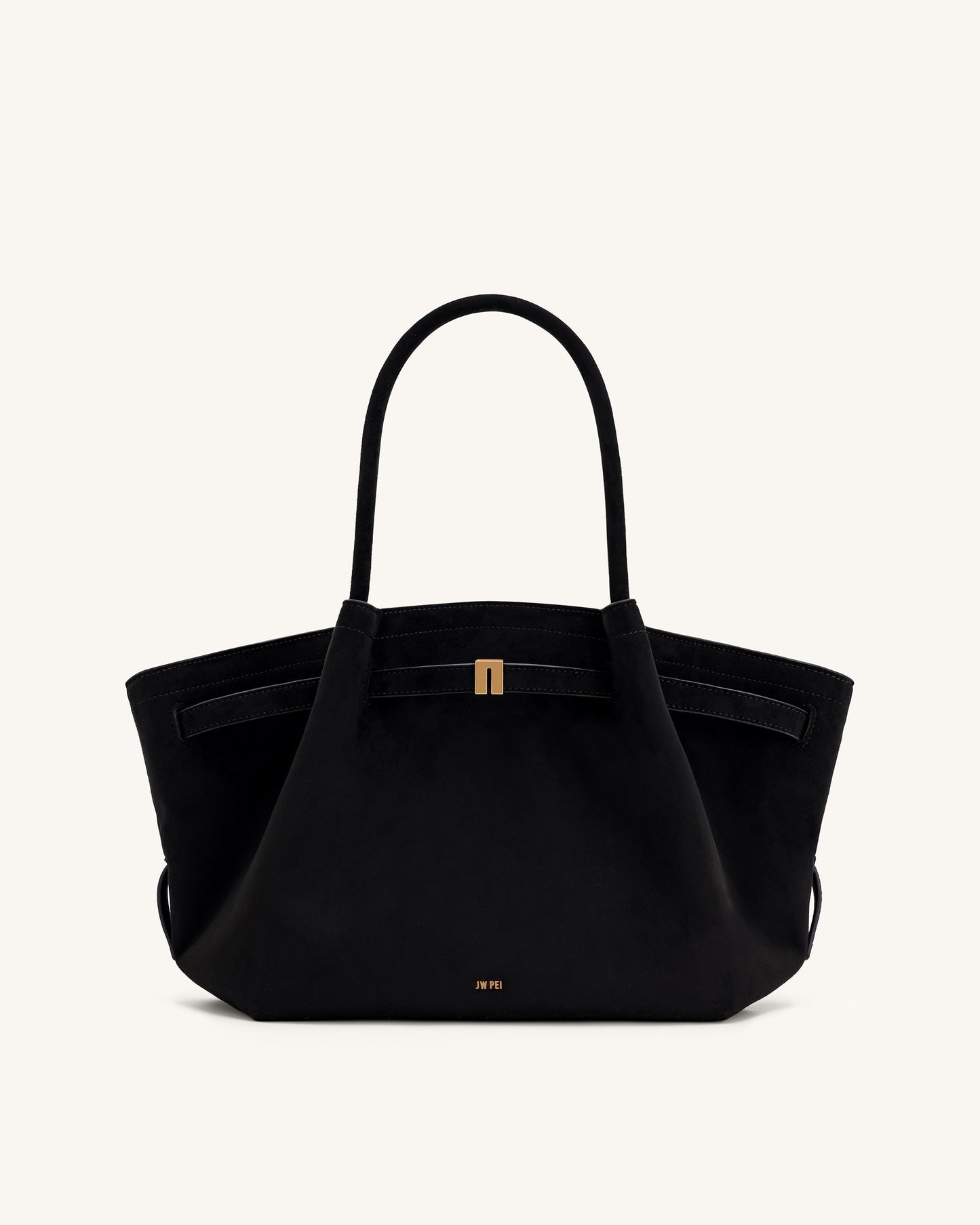 HANA MEDIUM FAUX SUEDE TOTE BAG