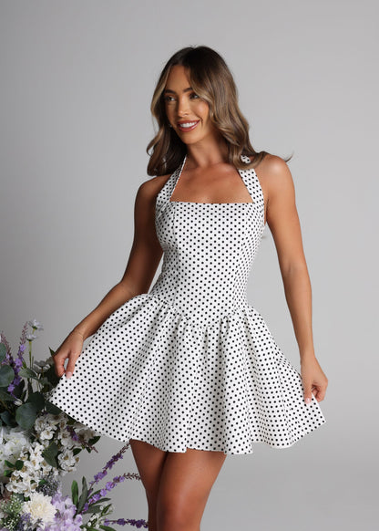 Lift You Up Polka Dot Mini Dress