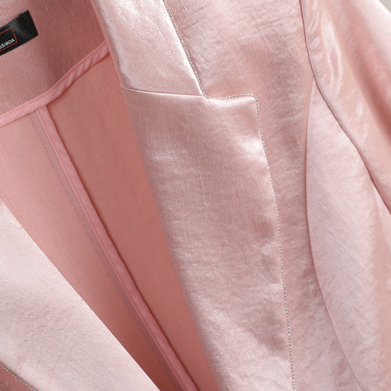 ALINA SILK BLAZER
